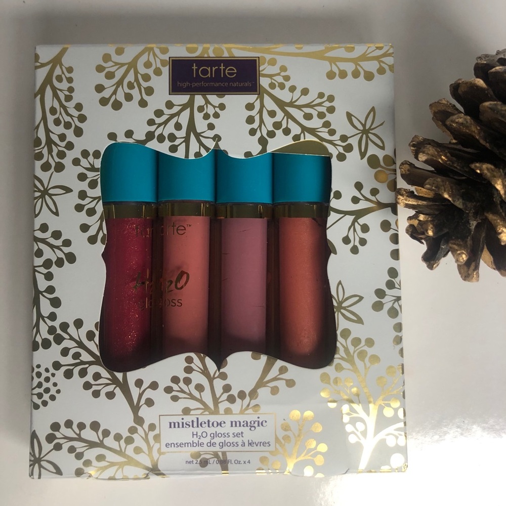 Authentic new Tarte set of 4 lip gloss